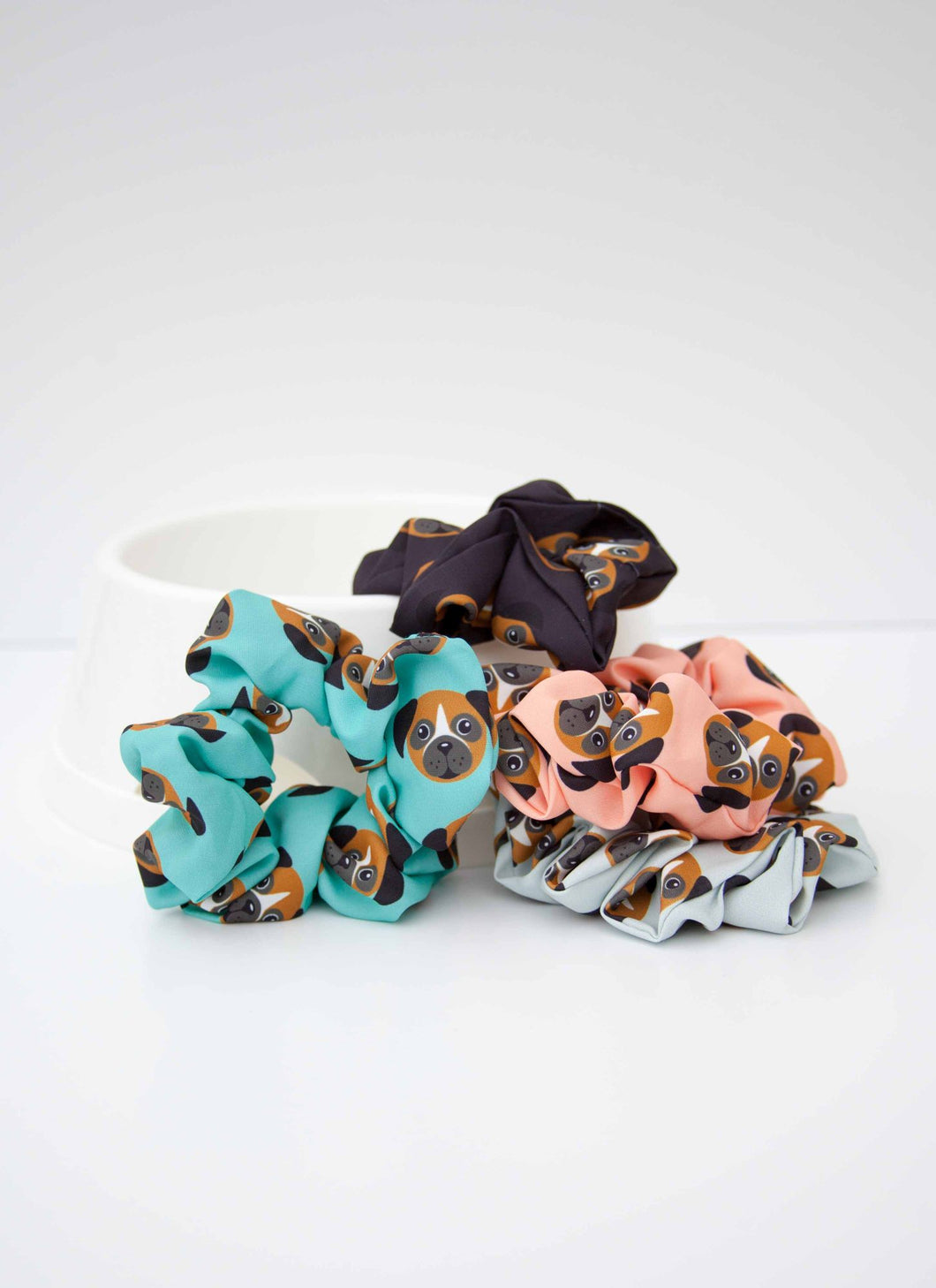 Boxer Scrunchies | 4 Pack