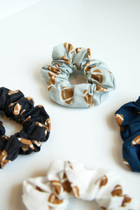 Football Scrunchies | 4 Pack